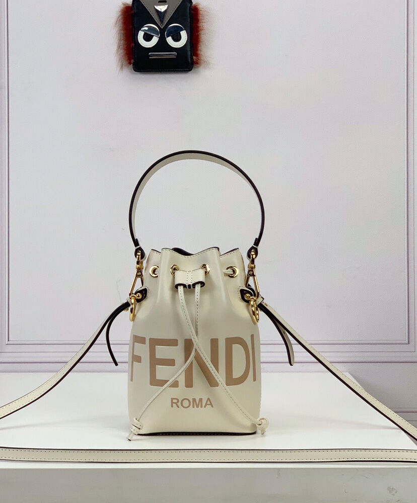 Fendi Mon Tresor Mini Bag 8BS010 Cream